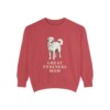 great-pyrenees-sweatshirt-mom-crimson Great Pyrenees Mom Sweatshirt, Crimson, front view