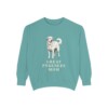 great-pyrenees-sweatshirt-mom-seafoam Great Pyrenees Mom Sweatshirt, Seafoam, front view