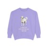great-pyrenees-sweatshirt-mom-violet Great Pyrenees Mom Sweatshirt, Violet, front view