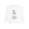 great-pyrenees-sweatshirt-mom-white Great Pyrenees Mom Sweatshirt, White, front view