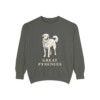 Great Pyrenees Sweatshirt, Pepper, front view
