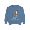 greater-swiss-mountain-dog-sweatshirt-blue-jean Greater Swiss Mountain Dog Sweatshirt, Blue Jean, front view