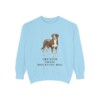 greater-swiss-mountain-dog-sweatshirt-chambray Greater Swiss Mountain Dog Sweatshirt, Chambray, front view