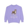 greater-swiss-mountain-dog-sweatshirt-dad-violet Greater Swiss Mountain Dog Dad Sweatshirt, Violet, front view