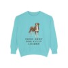 Greater Swiss Mountain Dog Humor Sweatshirt, Chalky Mint, front view