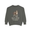 Greater Swiss Mountain Dog Humor Sweatshirt, Pepper, front view