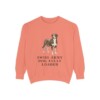 Greater Swiss Mountain Dog Humor Sweatshirt, Terracotta, front view
