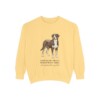 Greater Swiss Mountain Dog Latin Sweatshirt, Butter, front view
