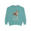Greater Swiss Mountain Dog Latin Sweatshirt, Seafoam, front view