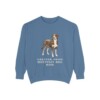 greater-swiss-mountain-dog-sweatshirt-mom-blue-jean Greater Swiss Mountain Dog Mom Sweatshirt, Blue Jean, front view
