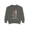 greater-swiss-mountain-dog-sweatshirt-pepper Greater Swiss Mountain Dog Sweatshirt, Pepper, front view