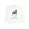 greater-swiss-mountain-dog-sweatshirt-white Greater Swiss Mountain Dog Sweatshirt, White, front view