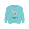Greyhound Dad Sweatshirt, Chalky Mint, front view