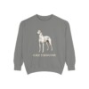 Greyhound Sweatshirt, Grey, front view