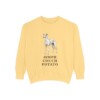 Greyhound Humor Sweatshirt, Butter, front view
