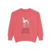 Greyhound Humor Sweatshirt, Watermelon, front view
