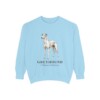 Greyhound Latin Sweatshirt, Chambray, front view