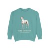 Greyhound Latin Sweatshirt, Seafoam, front view