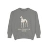 Greyhound Mom Sweatshirt, Grey, front view