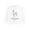 Greyhound Mom Sweatshirt, White, front view