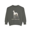 Greyhound Sweatshirt, Pepper, front view