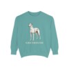 Greyhound Sweatshirt, Seafoam, front view
