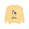 Harrier Dog Dad Sweatshirt, Butter, front view
