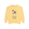 Harrier Dog Humor Sweatshirt, Butter, front view