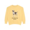 Harrier Dog Sweatshirt, Butter, front view