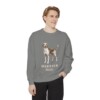 Harrier Dog Sweatshirt, Grey, person 1 front