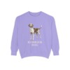 Harrier Dog Sweatshirt, Violet, front view