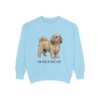 Havanese Sweatshirt, Chambray, front view