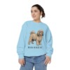 Havanese Sweatshirt, Chambray, person 2 front