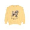 Havanese Dad Sweatshirt, Butter, front view