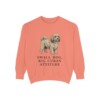 havanese-sweatshirt-humor-terracotta Havanese Humor Sweatshirt, Terracotta, front view
