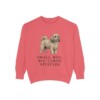 havanese-sweatshirt-humor-watermelon Havanese Humor Sweatshirt, Watermelon, front view