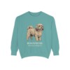 Havanese Latin Sweatshirt, Seafoam, front view