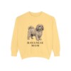Havanese Mom Sweatshirt, Butter, front view