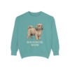 Havanese Mom Sweatshirt, Seafoam, front view