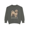 Havanese Sweatshirt, Pepper, front view