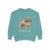 Havanese Sweatshirt, Seafoam, front view