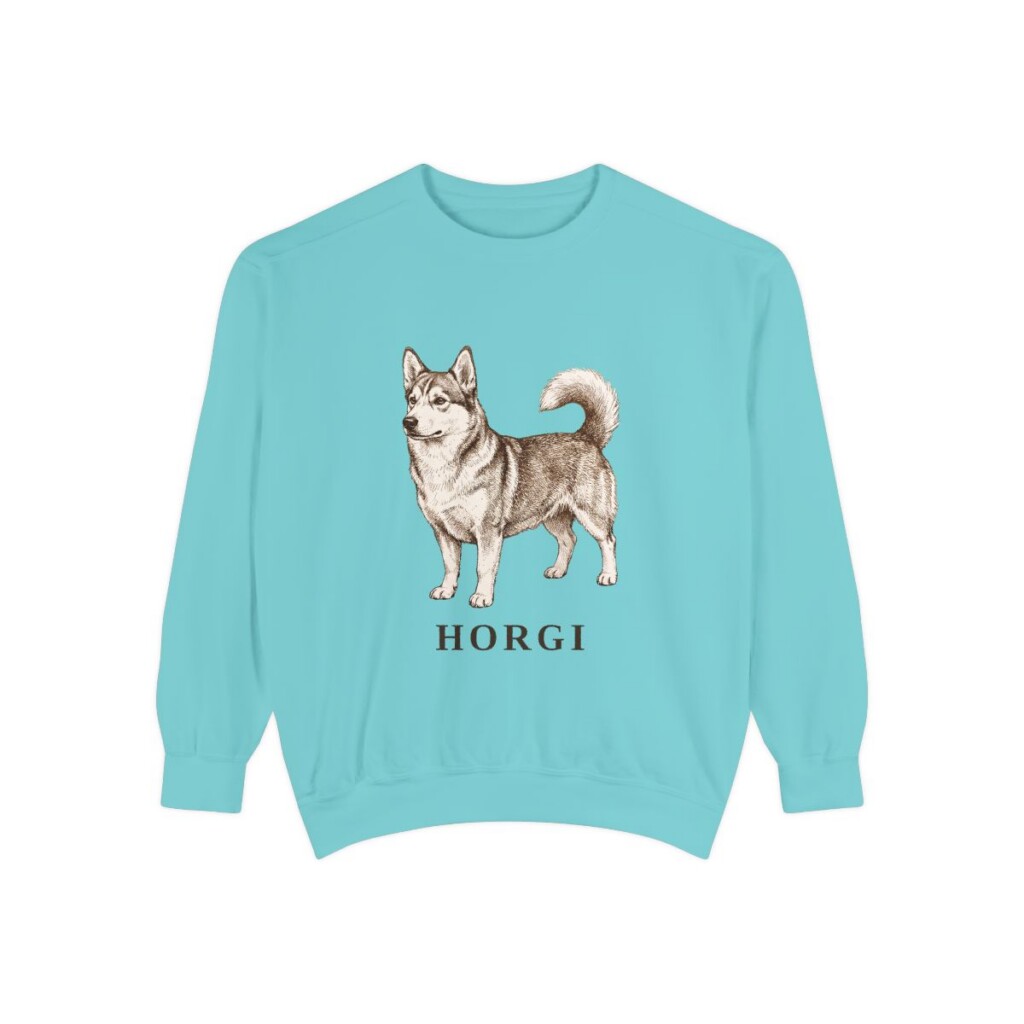 Horgi Sweatshirt, Chalky Mint, front view