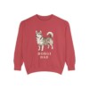 Horgi Dad Sweatshirt, Crimson, front view