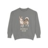Horgi Dad Sweatshirt, Grey, front view
