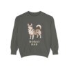 Horgi Dad Sweatshirt, Pepper, front view