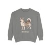 Horgi Sweatshirt, Grey, front view