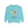 horgi-sweatshirt-humor-chalky-mint Horgi Humor Sweatshirt, Chalky Mint, front view