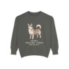 horgi-sweatshirt-humor-pepper Horgi Humor Sweatshirt, Pepper, front view