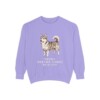 horgi-sweatshirt-humor-violet Horgi Humor Sweatshirt, Violet, front view