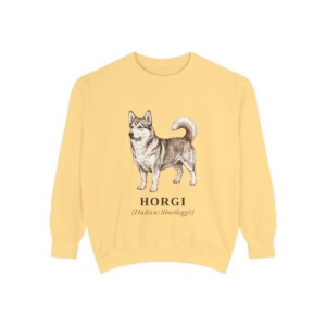 Horgi Latin Sweatshirt, Butter, front view
